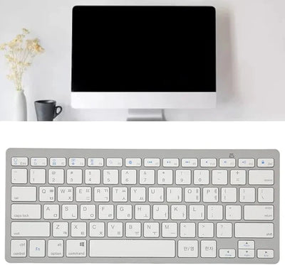 Universal Portable Wireless Keyboard – Rechargeable Elegant Design | كيبورد لاسلكي عالمي محمول