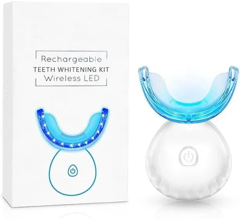 Rechargeable Teeth Whitening Light Kit | عدة تبييض الأسنان بتقنية LED قابلة لإعادة الشحن
