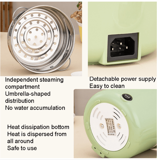 Multifunctional Mini Electric Cooker — Electronic Cooker | Rice Cooker | Pressure Cooker Alternative