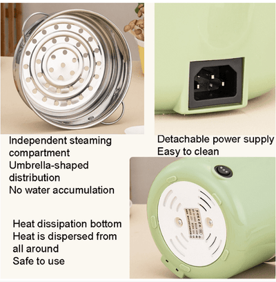 Multifunctional Mini Electric Cooker — Electronic Cooker | Rice Cooker | Pressure Cooker Alternative