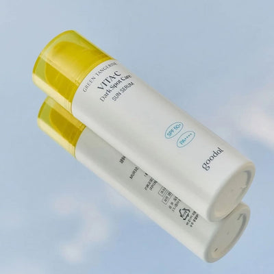 Green Tangerine Face Care Sun Serum & Cream – Sunscreen for Face | مصل الشمس و كريم الشمس