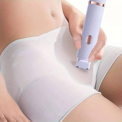 Electric Shaver for Women: Waterproof Rechargeable Body & Bikini Trimmer