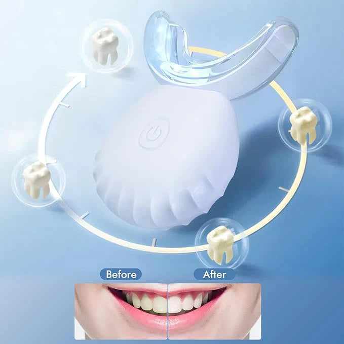 Rechargeable Teeth Whitening Light Kit | عدة تبييض الأسنان بتقنية LED قابلة لإعادة الشحن