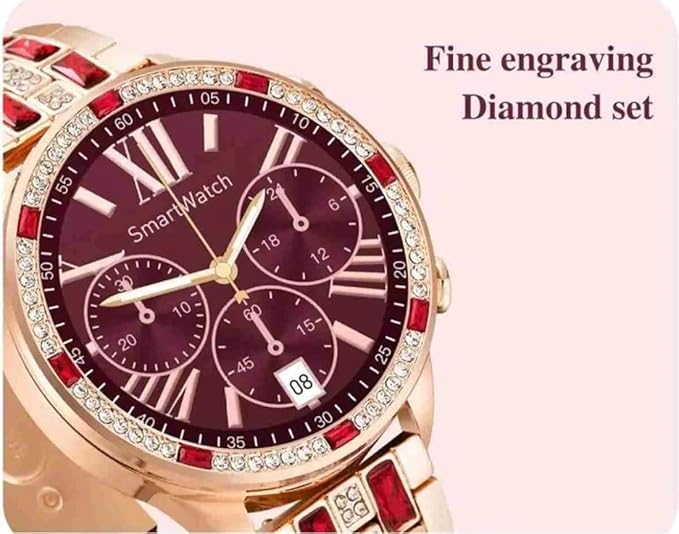 Stainless Steel Fashion Smart Watch | ساعة ذكية أنيقة من الستانلس ستيل