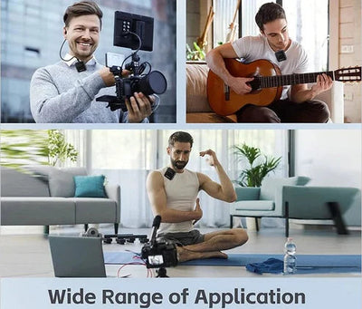 Wireless Microphone Set – ميكروفون لاسلكي للصوت النقي والتسجيل (Wireless Microphone Set – Clear Sound & Recording)
