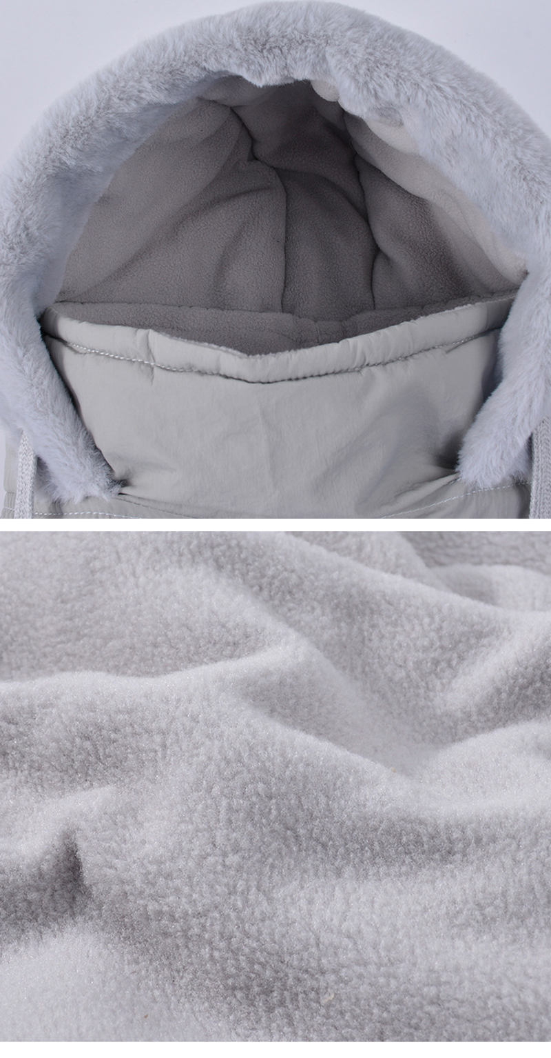 Cold Weather Thermal Balaclava Men Women Scarf Winter Windproof Hat Plush Neck Warmer Adjustable Ski Full Face Mask Outdoor Cap