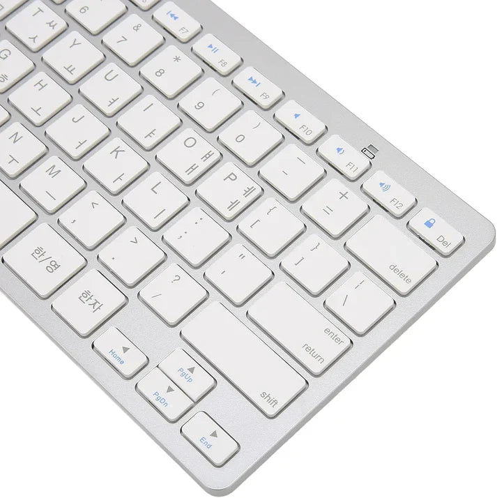 Universal Portable Wireless Keyboard – Rechargeable Elegant Design | كيبورد لاسلكي عالمي محمول