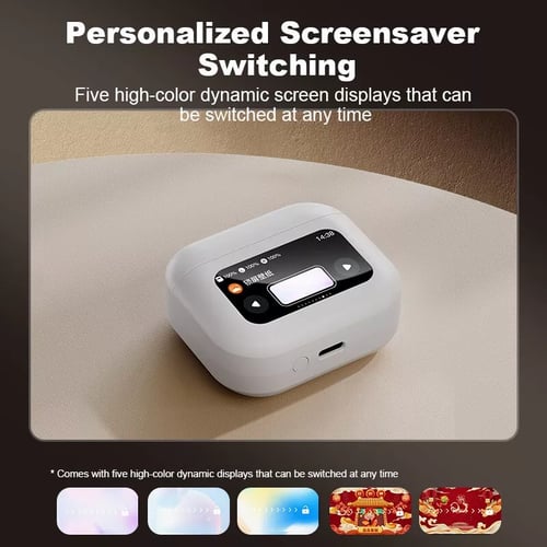 AirPods Pro with Touch Display Screen – Premium Earbuds, سماعه ابل, سماعات ابل ايربودز برو بشاشة لمس – سماعات ابل فاخرة، سماعه ابل، سماعات ابل