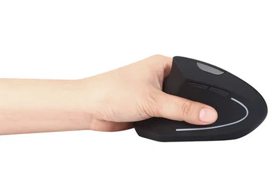 Left Hand Vertical Wireless Mouse | ماوس لاسلكي عمودي لليد اليسرى