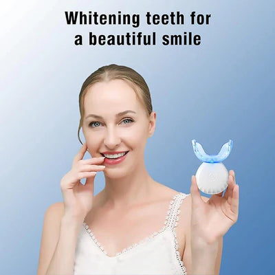 Rechargeable Teeth Whitening Light Kit | عدة تبييض الأسنان بتقنية LED قابلة لإعادة الشحن