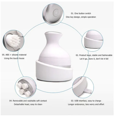 Scalp Massager – Relaxing & مريح Handheld مدلك فروة الرأس