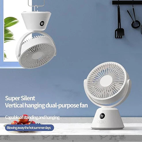 Portable Hanging Hook Fan | Ceiling Fan مروحة سقف محمولة