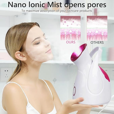🌸 Nano Ionic Facial Steamer – Face Steamer | جهاز بخار الوجه و آلة باخرة فاخرة 🌸