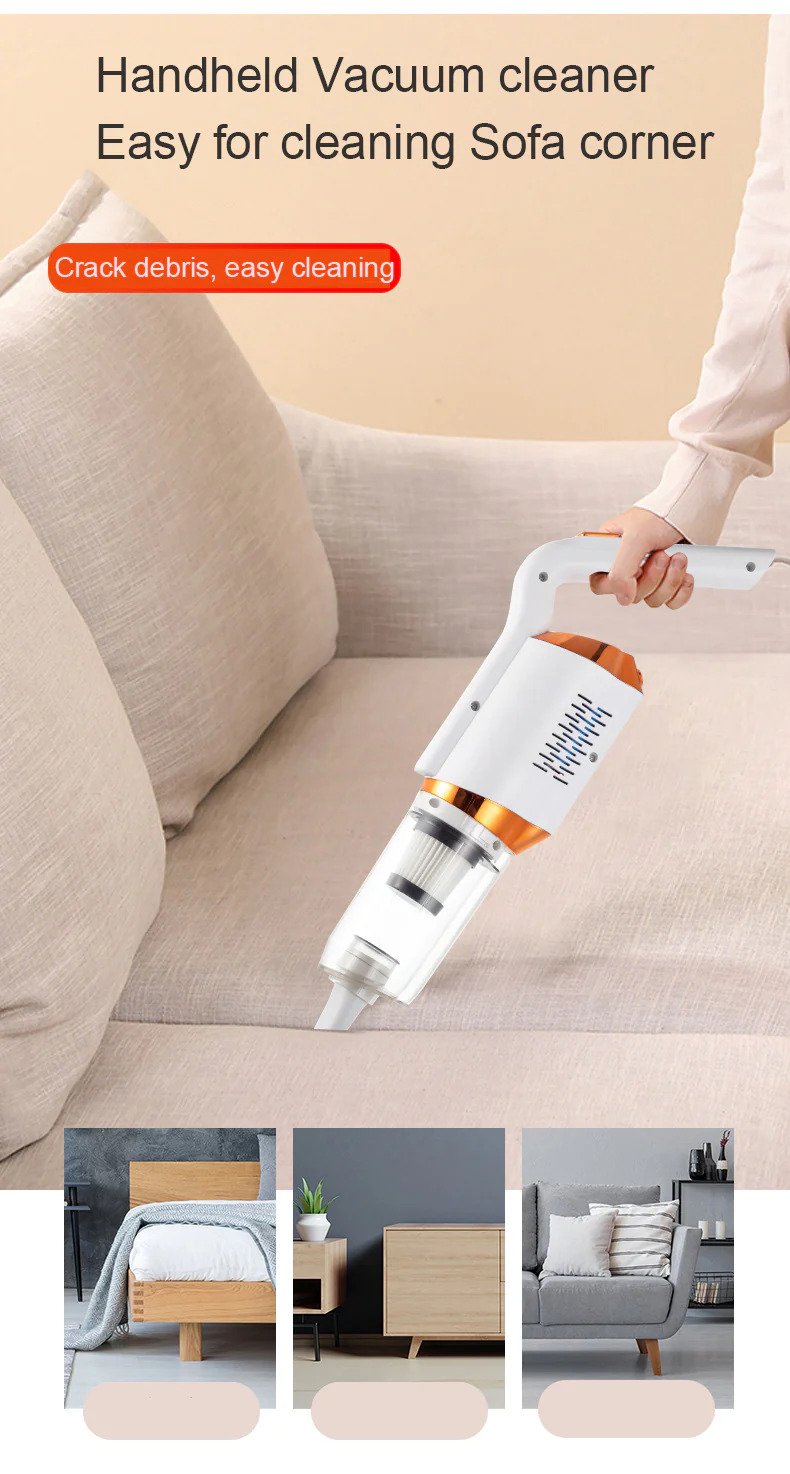 3-in-1 Wireless Vacuum Cleaner – مكنسة كهربائية لاسلكية متعددة الاستخدام – Elegant Cleaning & Broom Alternative
