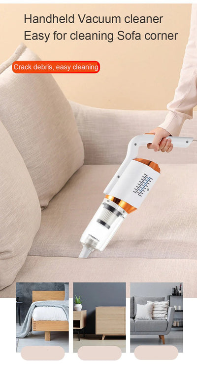 3-in-1 Wireless Vacuum Cleaner – مكنسة كهربائية لاسلكية متعددة الاستخدام – Elegant Cleaning & Broom Alternative