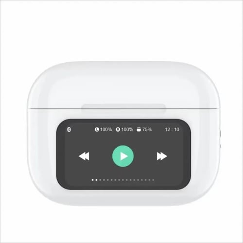 AirPods Pro with Touch Display Screen – Premium Earbuds, سماعه ابل, سماعات ابل ايربودز برو بشاشة لمس – سماعات ابل فاخرة، سماعه ابل، سماعات ابل
