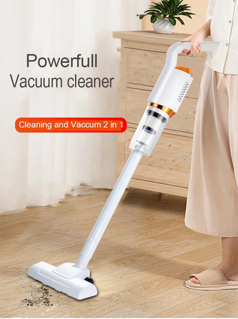 3-in-1 Wireless Vacuum Cleaner – مكنسة كهربائية لاسلكية متعددة الاستخدام – Elegant Cleaning & Broom Alternative