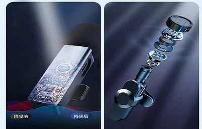 Wireless Microphone Set – ميكروفون لاسلكي للصوت النقي والتسجيل (Wireless Microphone Set – Clear Sound & Recording)