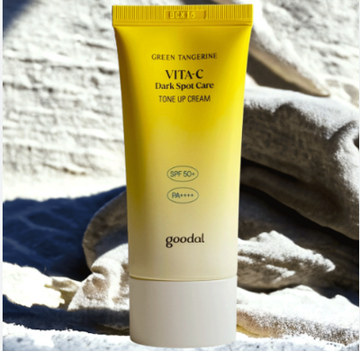 Green Tangerine Face Care Sun Serum & Cream – Sunscreen for Face | مصل الشمس و كريم الشمس