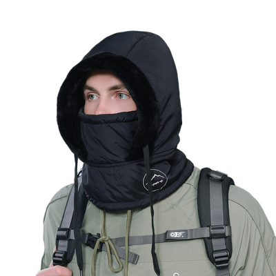Cold Weather Thermal Balaclava Men Women Scarf Winter Windproof Hat Plush Neck Warmer Adjustable Ski Full Face Mask Outdoor Cap
