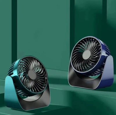 360° Rotate Desktop Fan – Quiet & Powerful Cooling Fans for Home & Office مروحة مكتبية دوارة 360° – مراوح تبريد هادئة وقوية للمنزل والمكتب