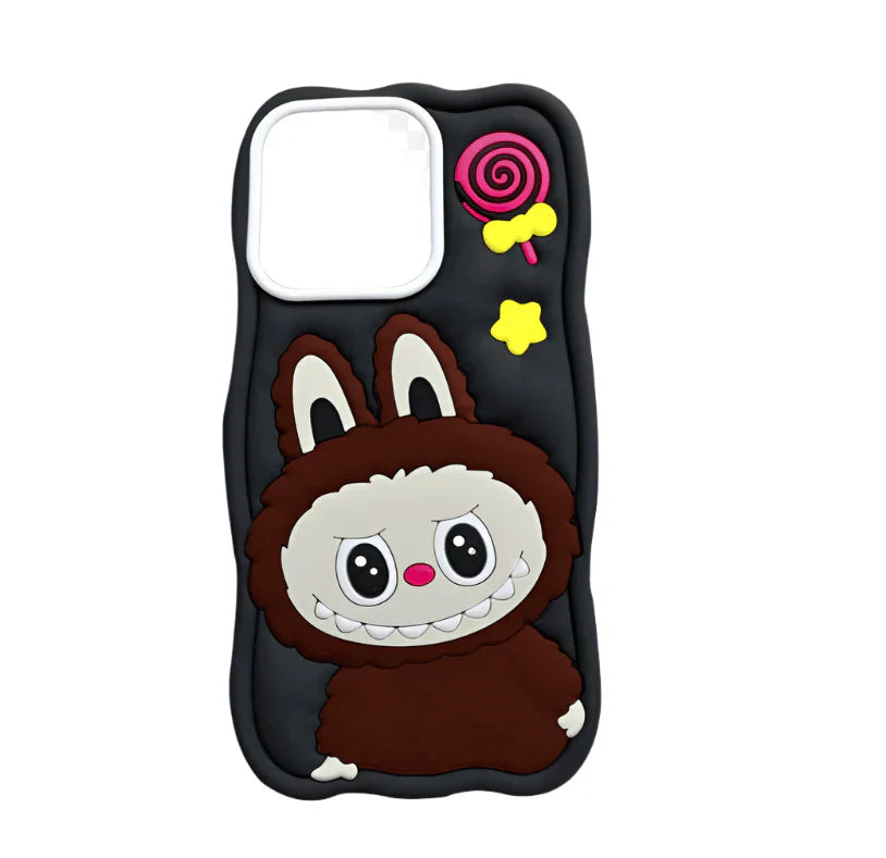 KawaiiGuard – 3D Cartoon Silicone iPhone Cover كواي جارد – غلاف آيفون سيليكون ثلاثي الأبعاد بتصميم كرتوني