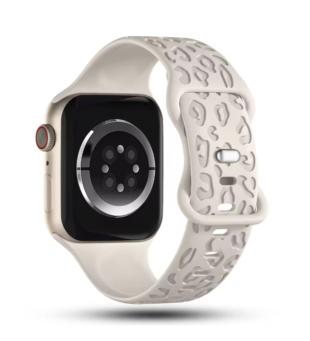 "Strap in Style – Designer Silicone That Speaks Luxury"  اربطها بأناقة – سيليكون مصمم ينطق بالفخامة
