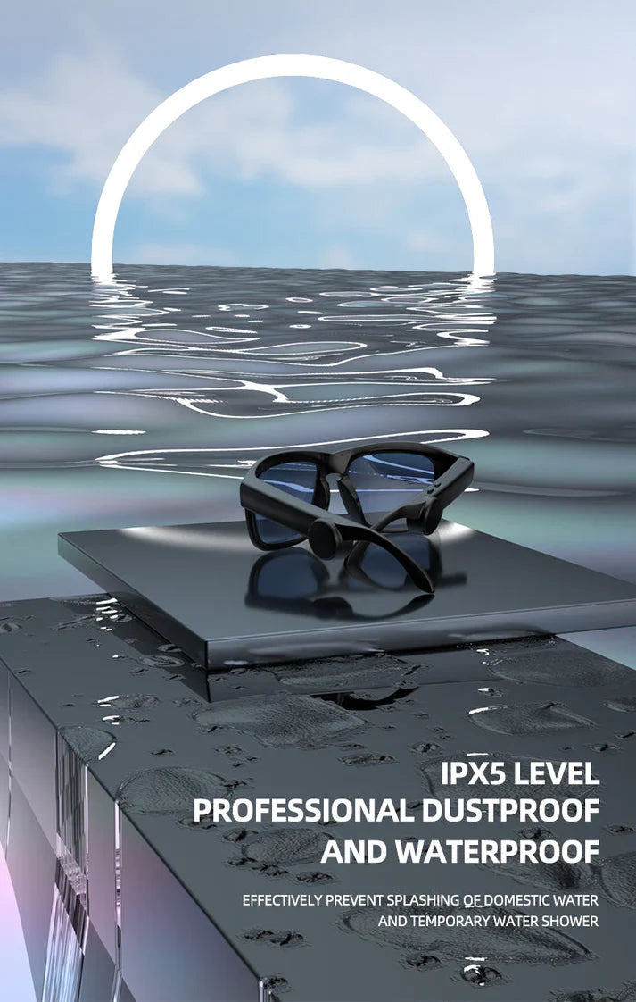 Smart Wireless Bluetooth Glasses (نظارات ذكية لاسلكية بتقنية البلوتوث)