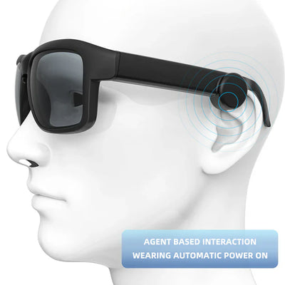 Smart Wireless Bluetooth Glasses (نظارات ذكية لاسلكية بتقنية البلوتوث)