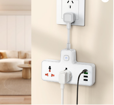 Portable Multi-Plug Adapter - محول متعدد المنافذ قابل للحمل