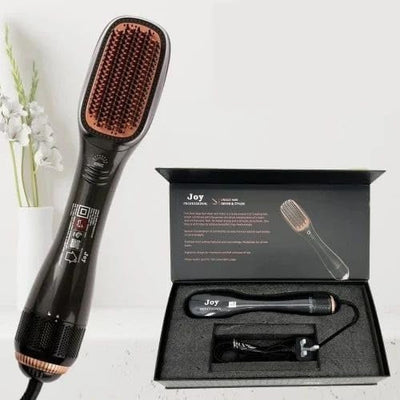 SmoothPro™ – 2-in-1 Hair Dryer & Straightening Brush with Ion Care سوث برو™ – فرشاة تصفيف الشعر 2 في 1 مع تقنية الأيونات للعناية الفائقة