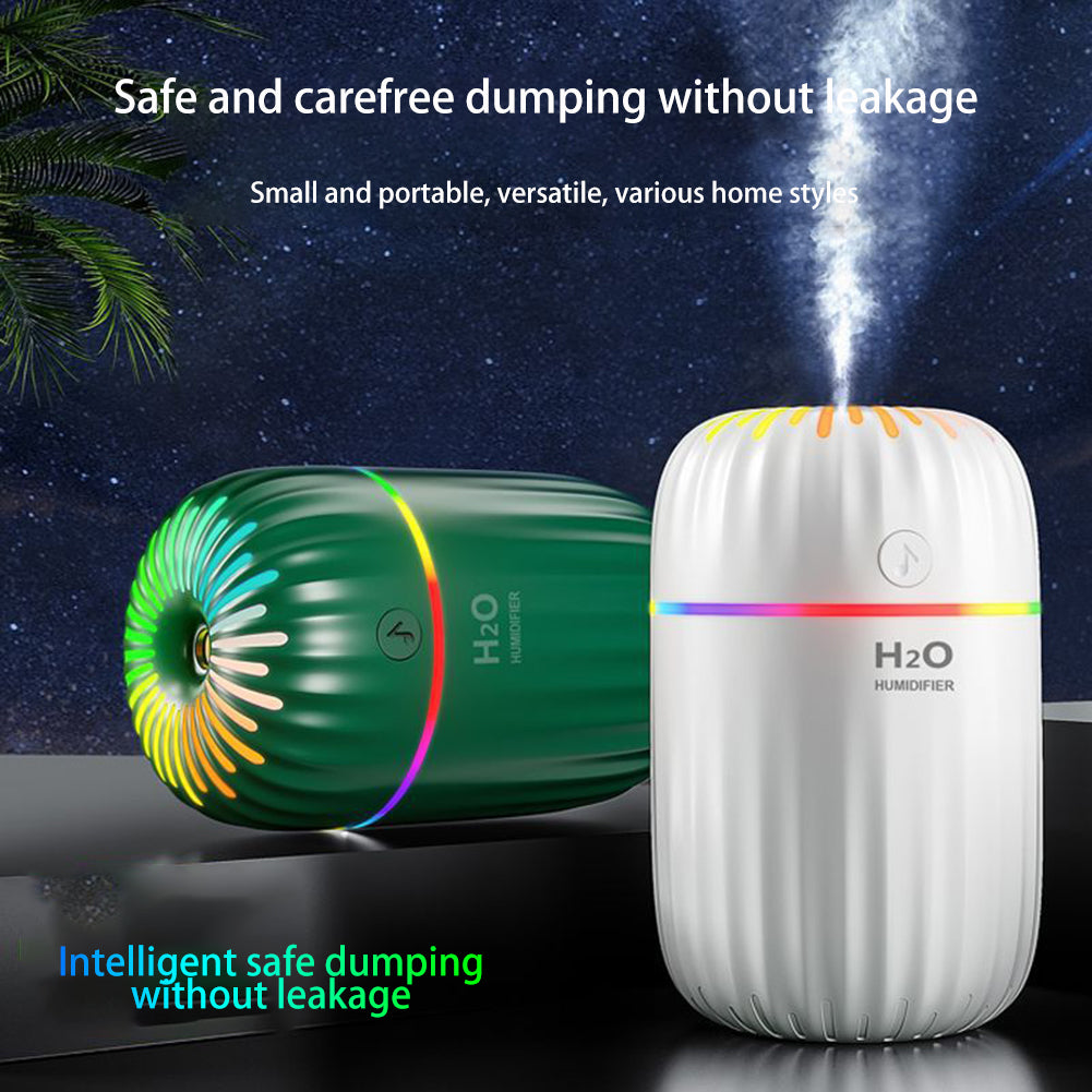 Multifunction 3-in-1 Air Humidifier with Night Light & Aroma Diffuser مرطب هواء 3 في 1 متعدد الوظائف مع ضوء ليلي وناشر عطر