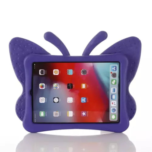 Butterfly Wings Shockproof Foam Case for iPad كفر آيباد من الفوم بتصميم أجنحة الفراشة المقاوم للصدمات