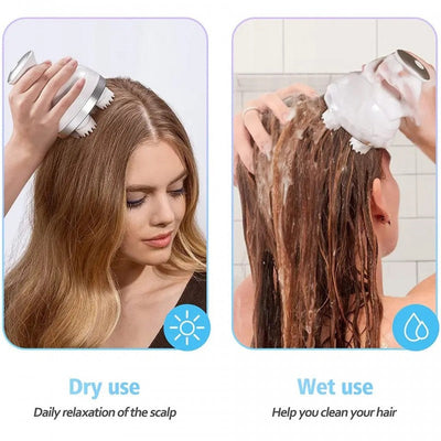 Scalp Massager – Relaxing & مريح Handheld مدلك فروة الرأس