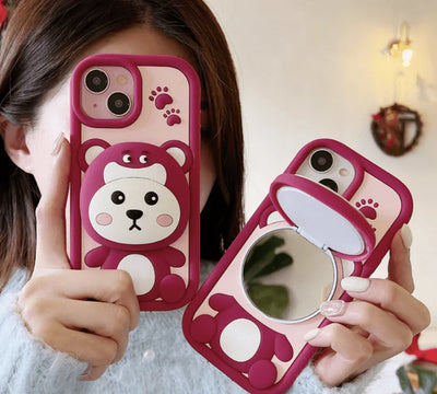 KawaiiGuard – 3D Cartoon Silicone iPhone Cover كواي جارد – غلاف آيفون سيليكون ثلاثي الأبعاد بتصميم كرتوني