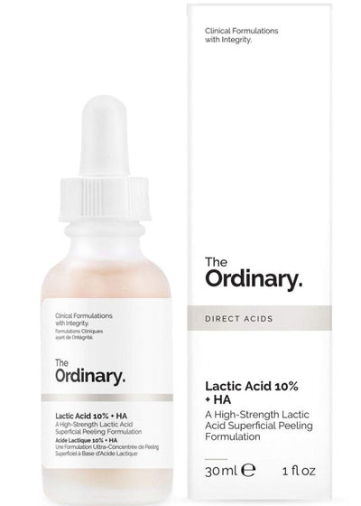 The Ordinary Lactic Acid 10% + Hyaluronic Acid Toner 30ml  ذا أورديناري لاكتيك أسيد 10% + هيالورونيك أسيد تونر للوجه 30 مل