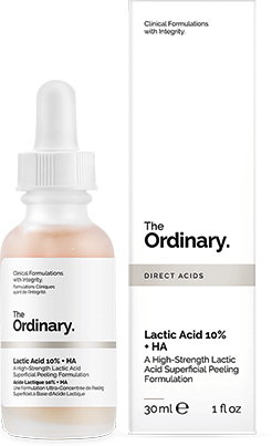 The Ordinary Lactic Acid 10% + Hyaluronic Acid Toner 30ml  ذا أورديناري لاكتيك أسيد 10% + هيالورونيك أسيد تونر للوجه 30 مل
